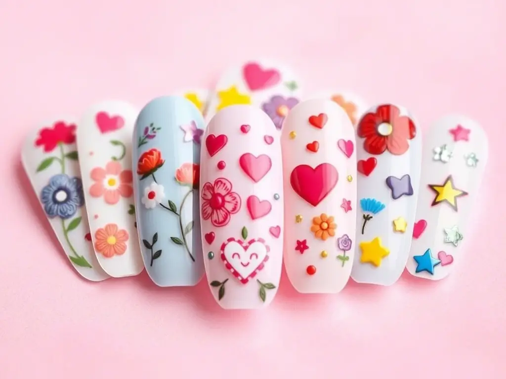 7 Simple Nail Stickers That Make Mom’s Day Special