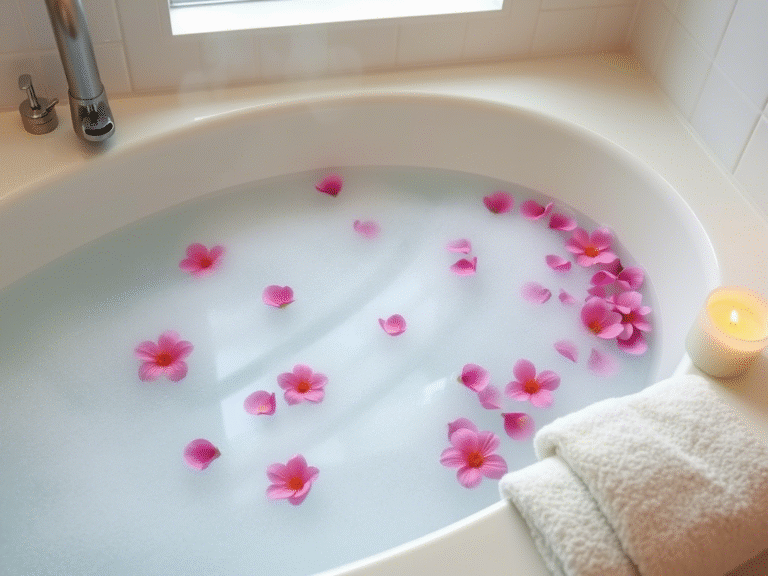How Flower Petals Can Transform Your Bath Soak Experience