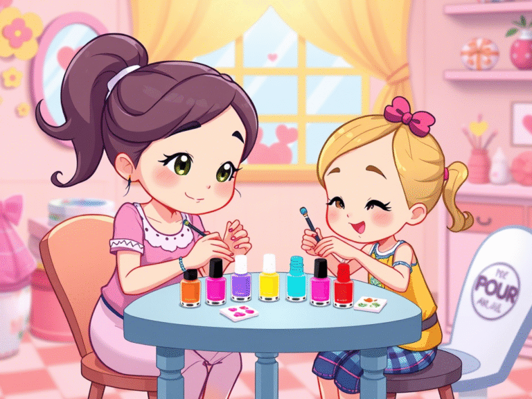 5 Matching Nail Designs You Can Do Together in 15 Minutes