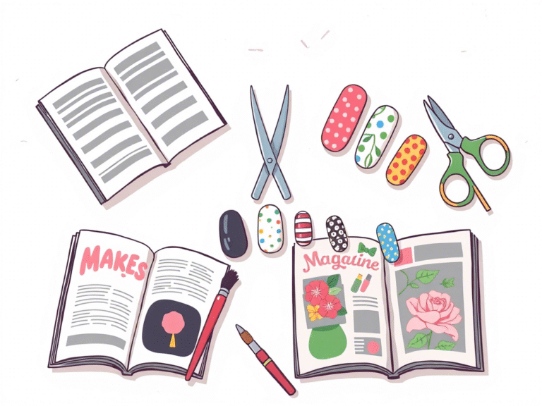 7 Creative Ways to Reuse Magazines for Unique Nails