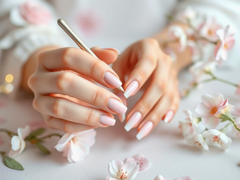 Calm Mom’s Day With These Soothing Nail Colors and Shapes
