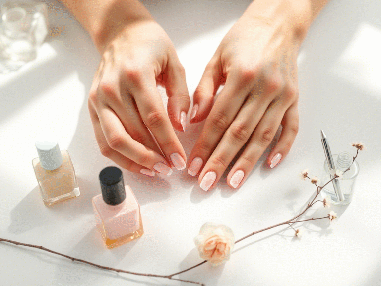 Easy Peel-Off Nail Art for Moms Always On The Go