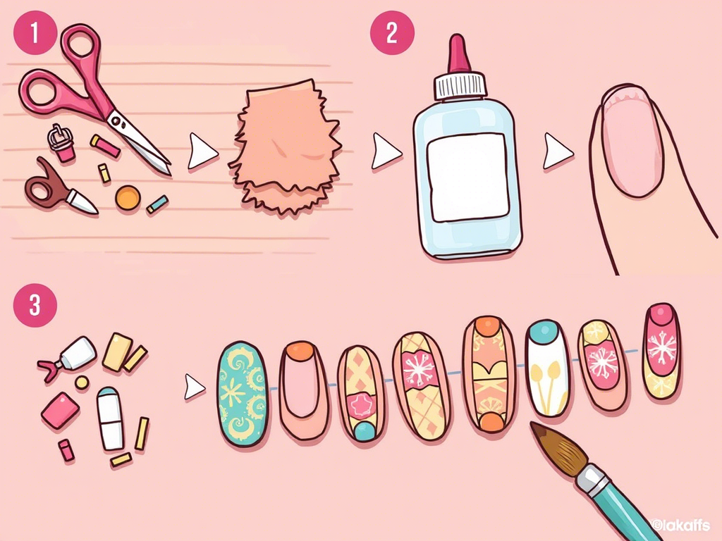 Upcycle Craft Scraps Into Beautiful Nail Decorations Fast